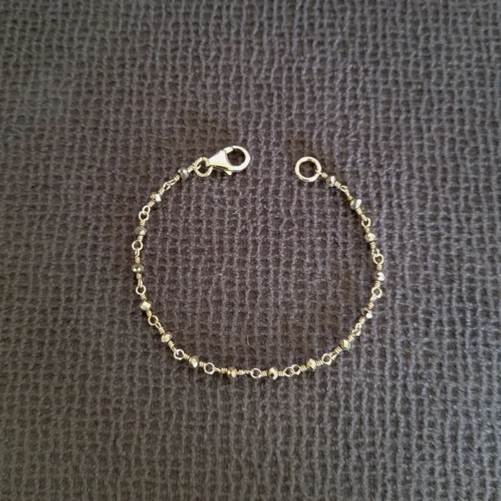 ✨️HP✨️ Dainty Gold💛 Pyrite Bracelet Trio3️⃣ - NWOT